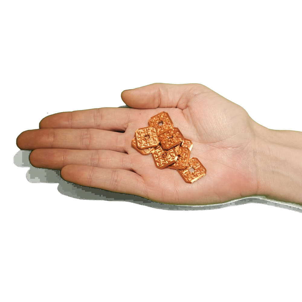 D&D-Style Roleplay Coins — Copper (10 pack)