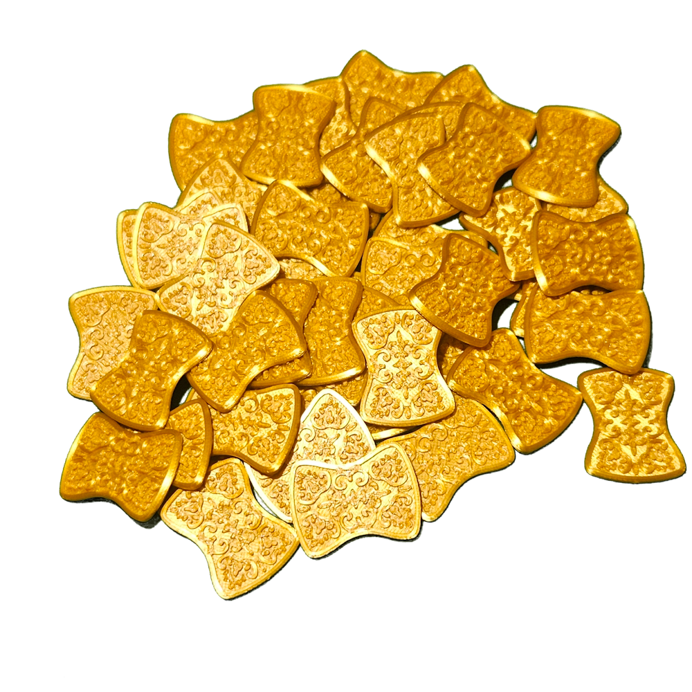 D&D-Style Roleplay Coins — Gold (10 pack)