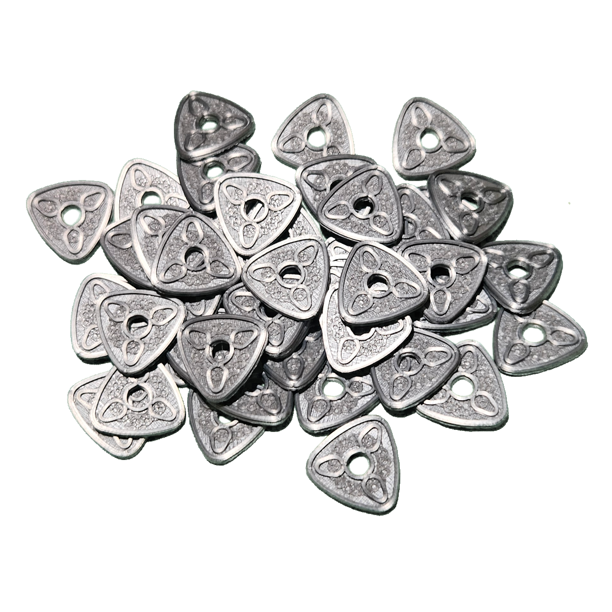 D&D-Style Roleplay Coins — Silver (10 pack)