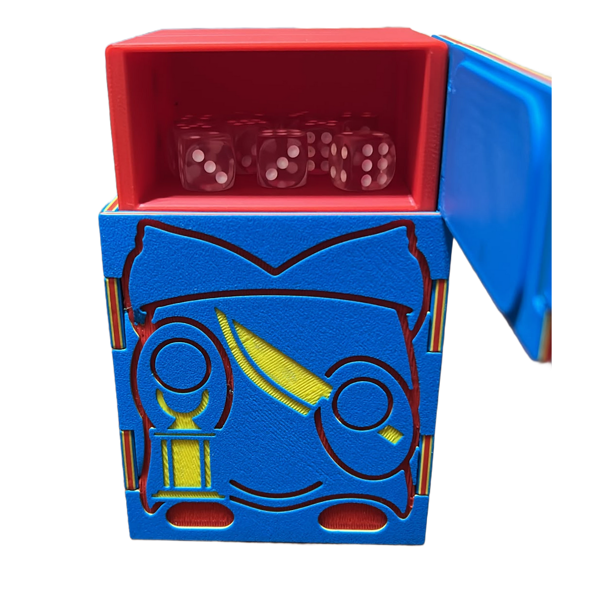 Themed Card Deckbox - 120 Cards + Diceholder Compartment