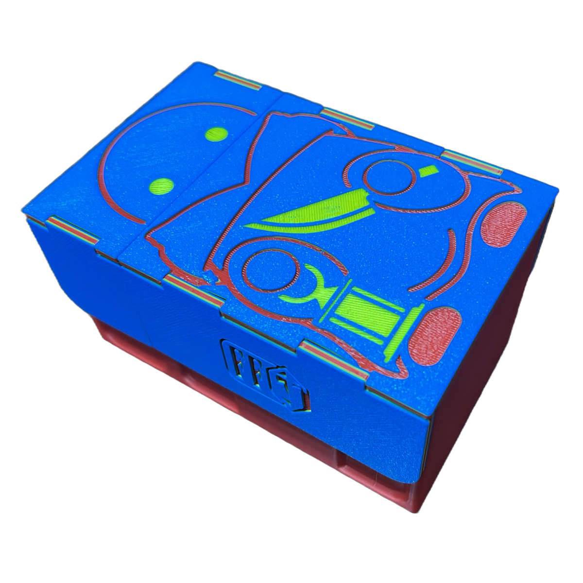 Themed Card Deckbox - 120 Cards + Diceholder Compartment