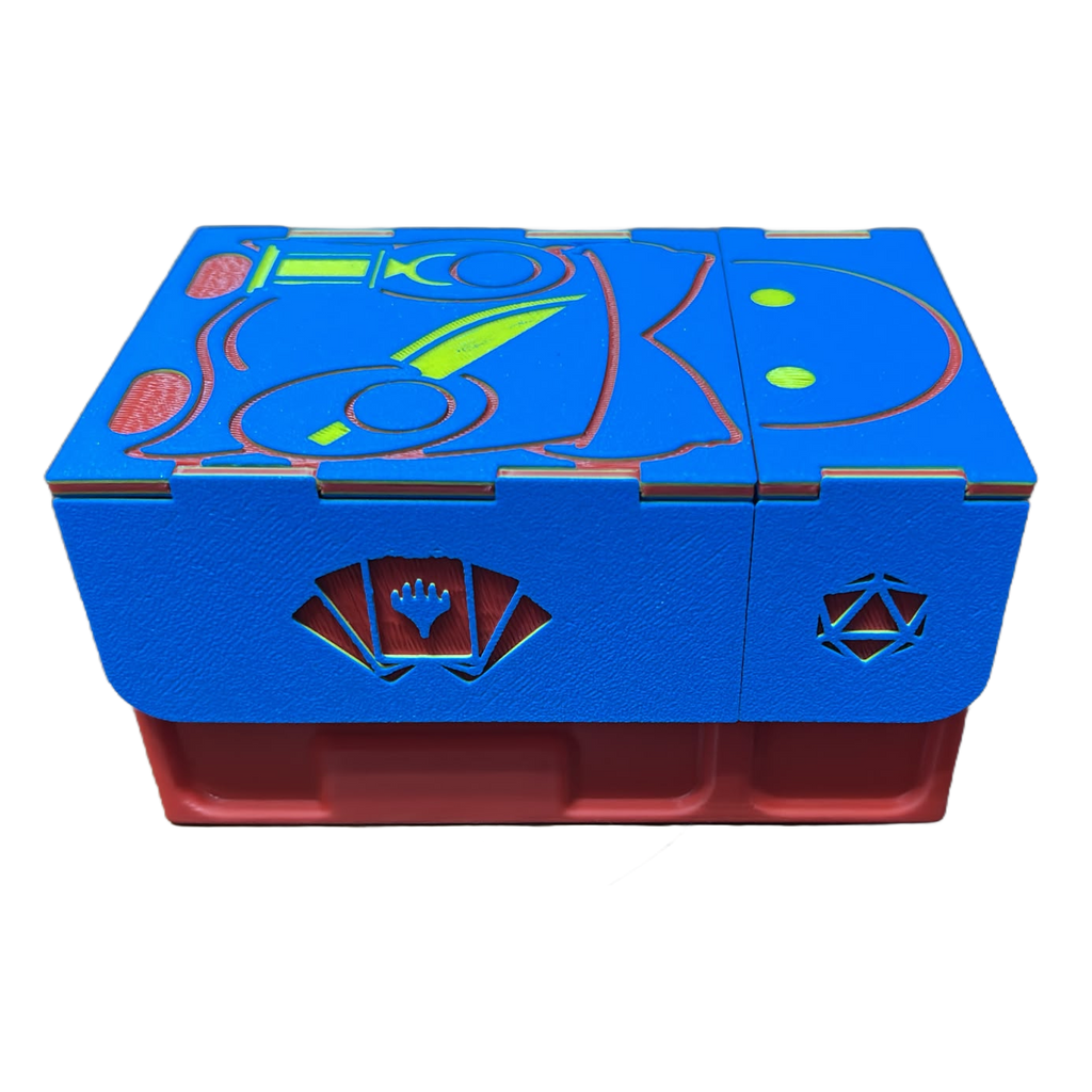 Themed Card Deckbox - 120 Cards + Diceholder Compartment