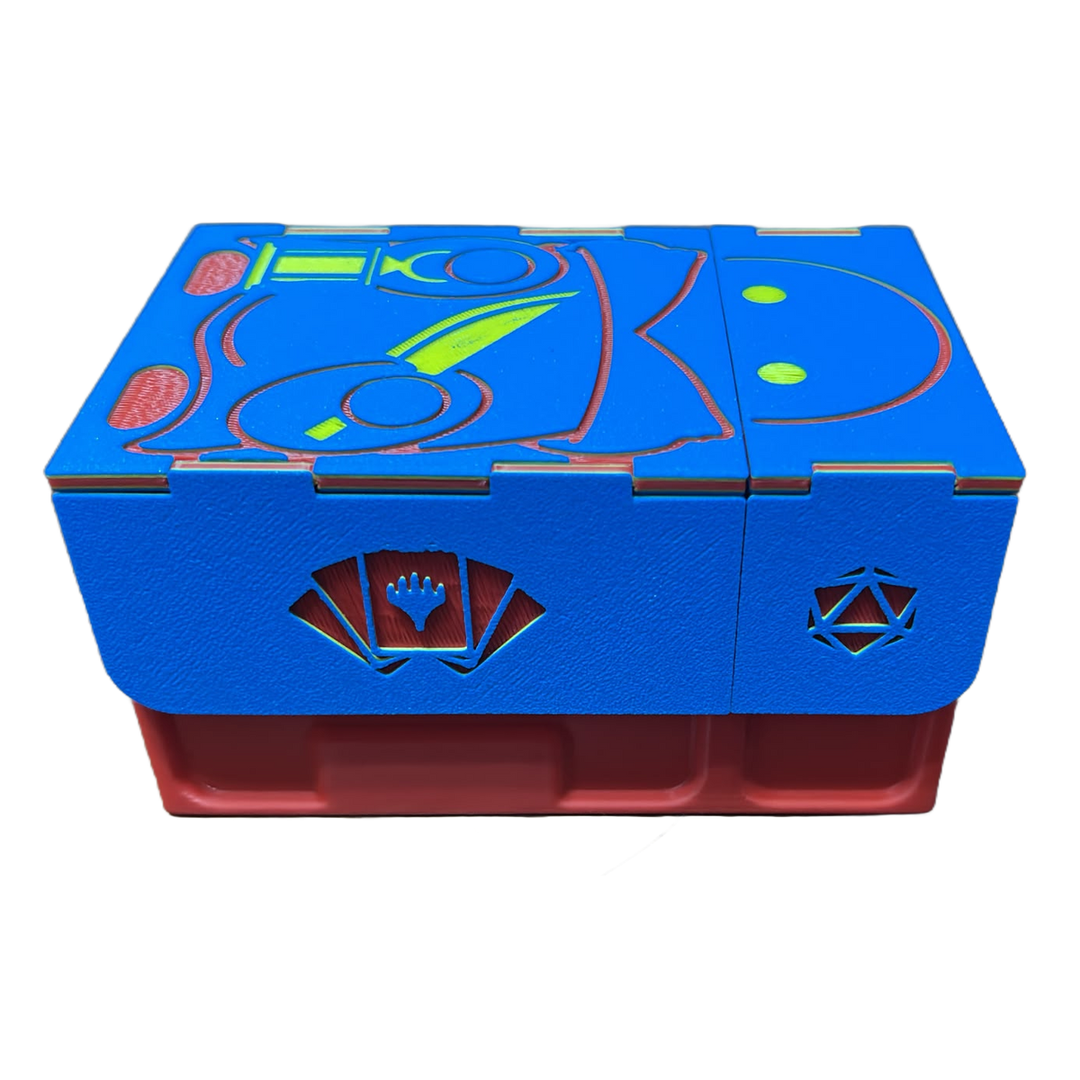 Themed Card Deckbox - 120 Cards + Diceholder Compartment